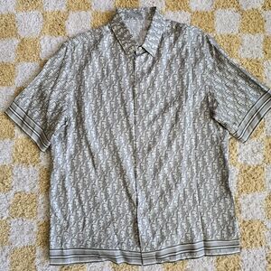 Oblique Silk Shirt